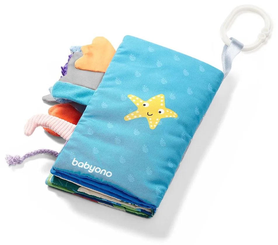 Detská senzorická knižka Baby Ono Go to the ocean