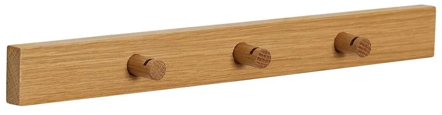 Nástenný vešiak v dekore duba v prírodnej farbe 40 cm Cosplay – Hübsch