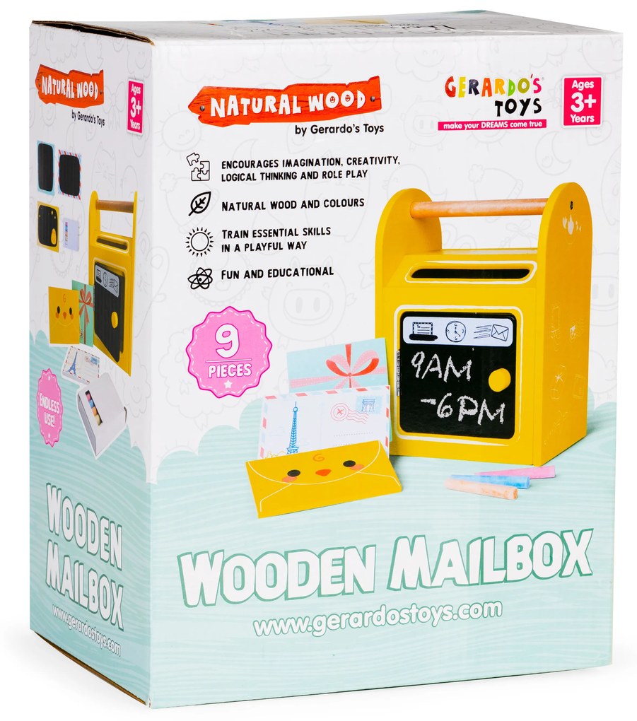 ECOTOYS Detská tabuľa na písanie písmen
