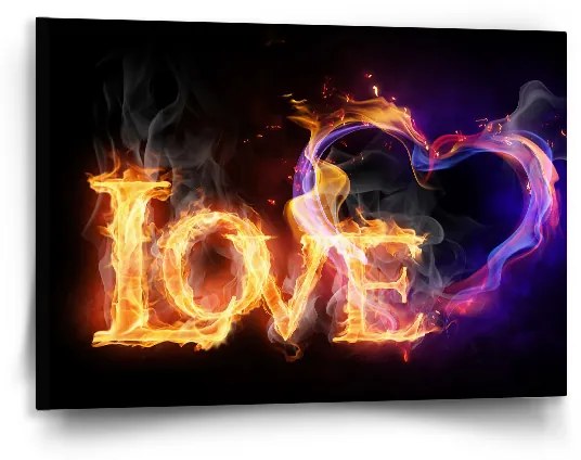 Sablio Obraz Love - 90x60 cm