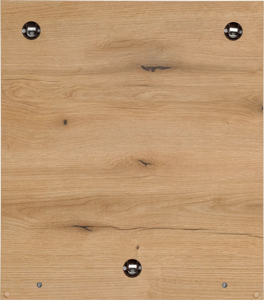 Comad Závesné zrkadlo bez osvetlenia Nova Oak 50x57 cm