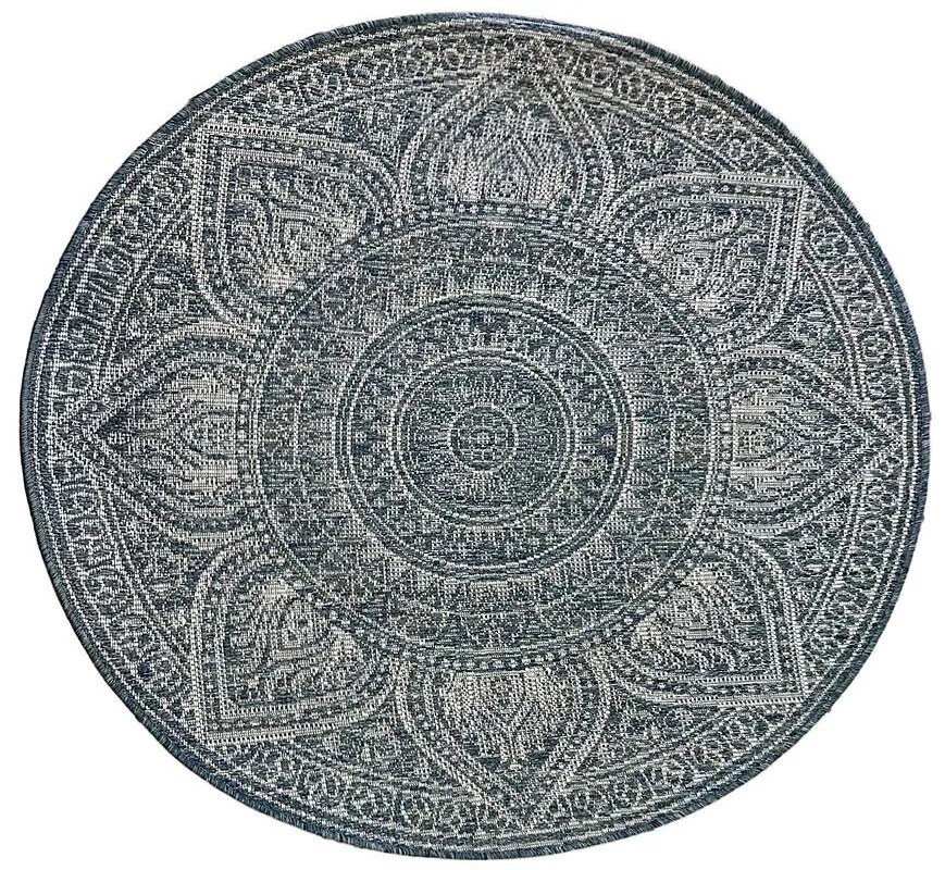 Koberec Terazza 1,6/1,6 21208 modrá