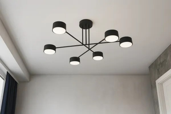 BRILAGI - LED RGB stmievateľný prisadený luster MONO 6xGX53/14W/230V Wi-Fi Tuya čierny