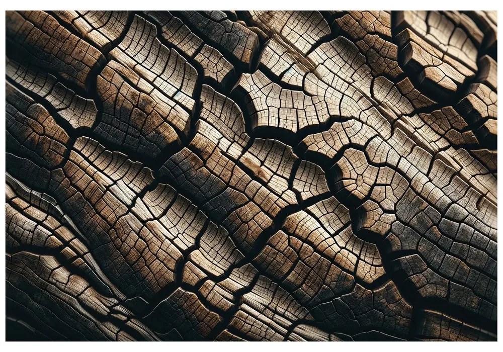 Tapeta prírodná textúra dreva