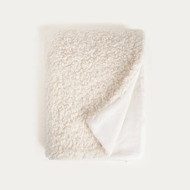 Deka SOLANO bouclé biela 782770