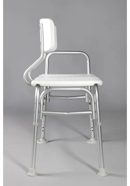 Ridder - Sedátko do vane s madlom 70x63 cm biela