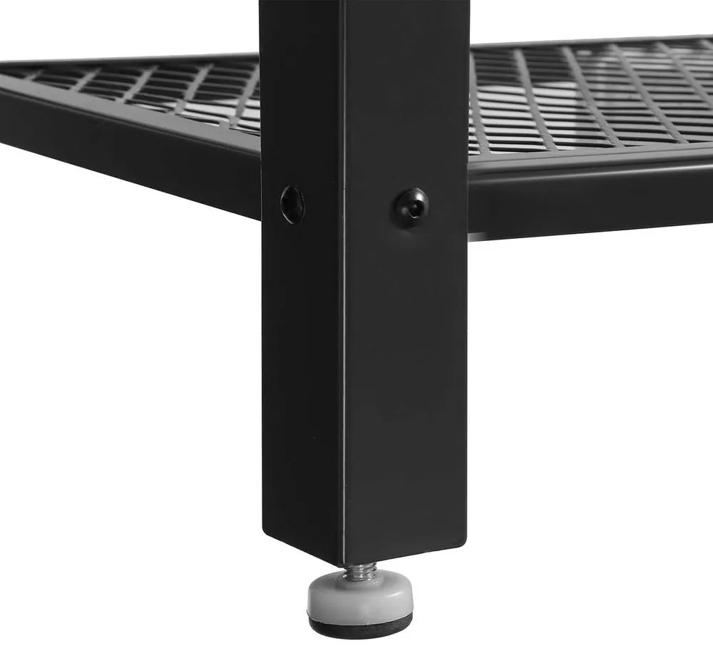 Jednoduchý konzolový stolík VASAGLE v industriálnom štýle LNT80X