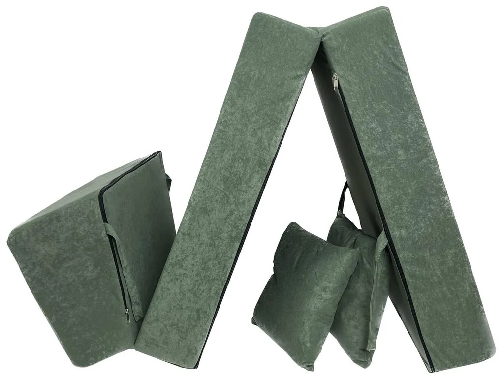 Rozkladacie molitanové kreslo (matrace) AVA - grafitové