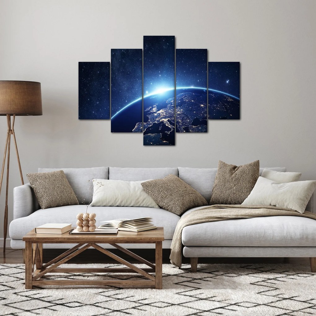 Obraz planéty Zem (150x105 cm)