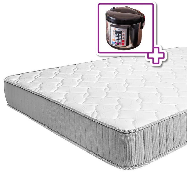 Obojstranný matrac VISCOFOAM DUO 20 cm + Multifunkčný hrniec Be pro chef ZADARMO 80 x 200 cm