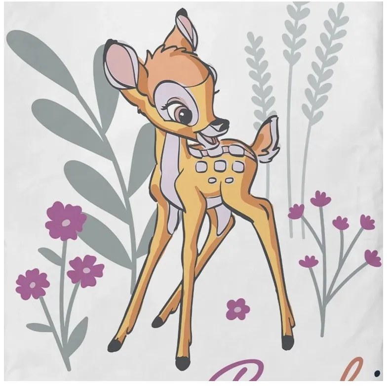 Obliečky do postieľky Bambi Kvetinový Svet  100x135/40x60 cm