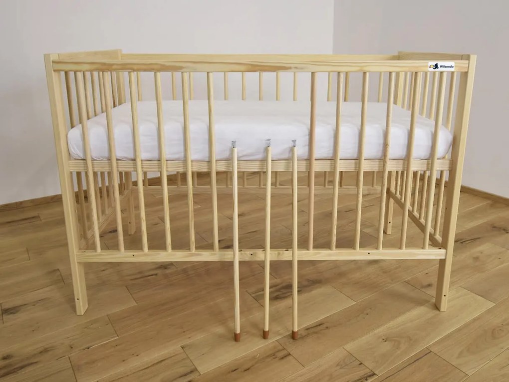 Wilsondo Detská postieľka 120x60 Kubulo - borovica