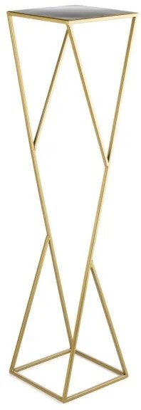 Stojan na kvety LOFT 100x23,5 cm zlatá
