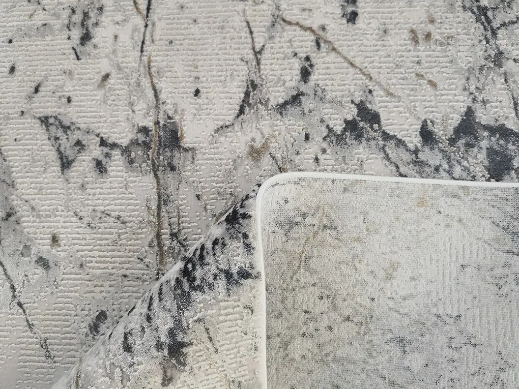 BE Koberec Creante 19141 GREY – sivý obdĺžnikový Rozmer: 120x180 cm