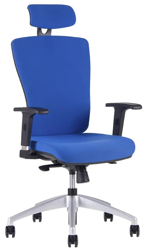 Kancelárska ergonomická stolička Office Pro HALIA SP – s podhlavníkom, viac farieb Modrá 2621