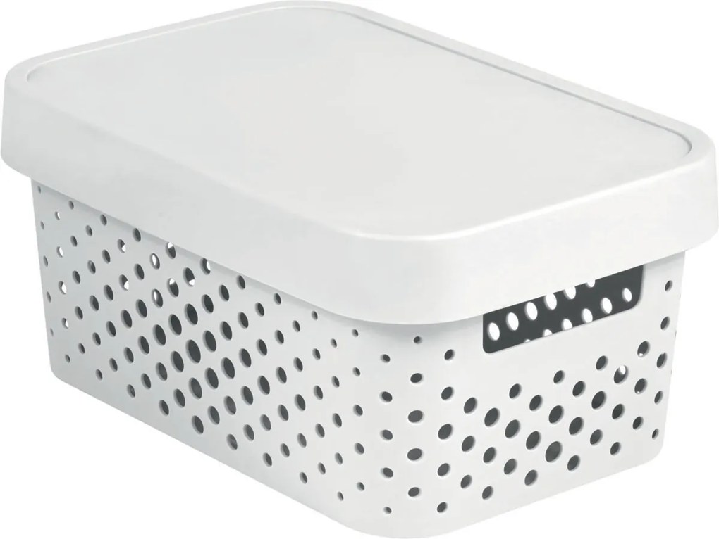 Curver Infinity 229162 Box 4,5 l, biely, perforovaný