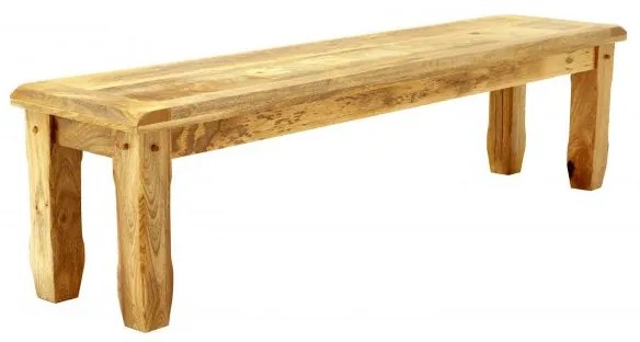 Lavica Devi 175x40 indický masív mango Mango natural