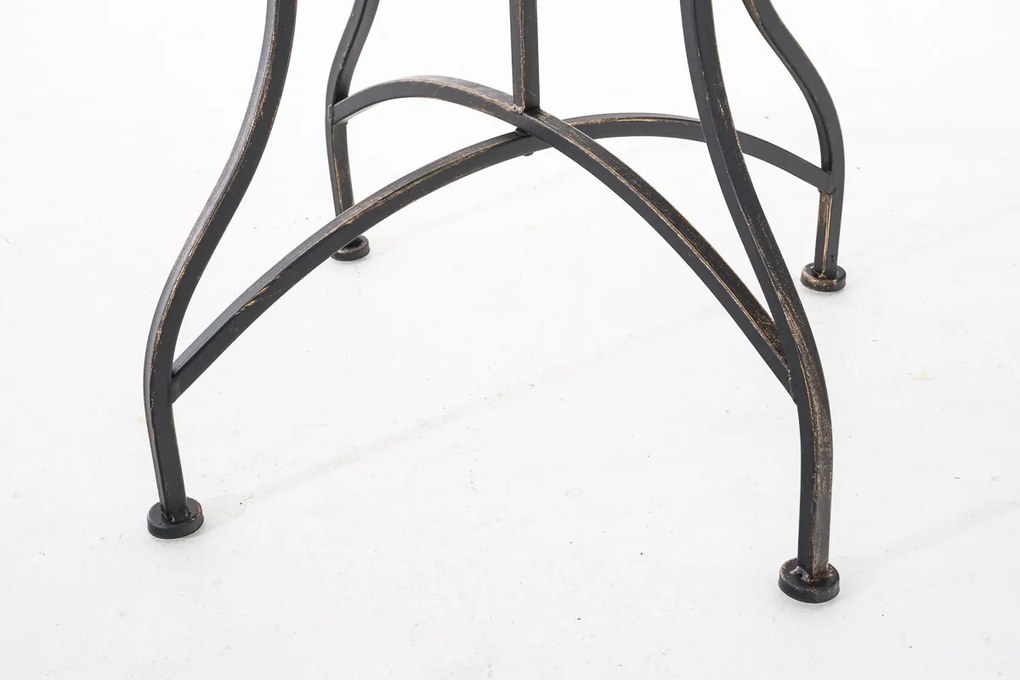 Kovový stôl GS19599 - Bronzová