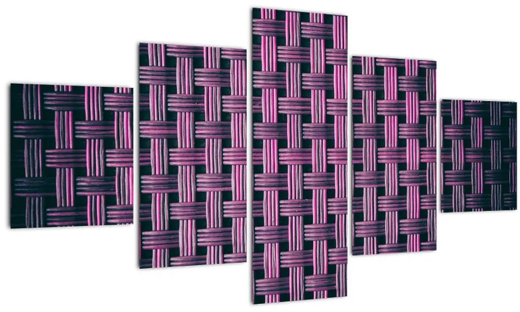 Obraz fialovej textúry (125x70 cm), 40 ďalších rozmerov