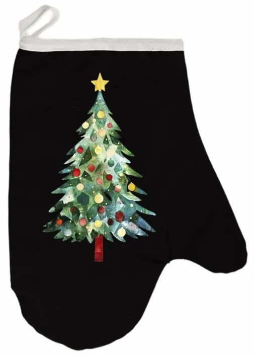 Vianočná kuchynská rukavica Twinkle EMI, čierna