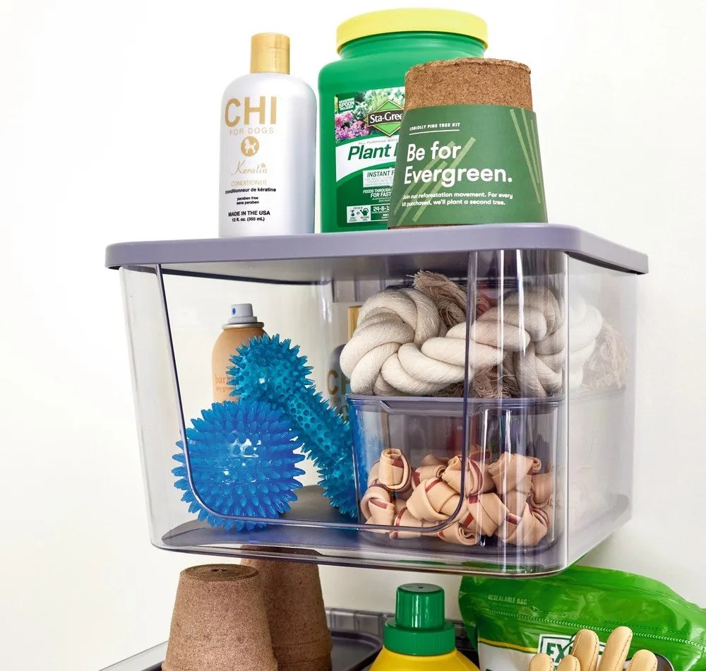 Nástenný úložný box z recyklovaného plastu iD Wallspace - iDesign