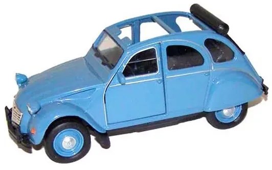 Welly Kovové autíčko Citroën 2CV Convertible - 1:34