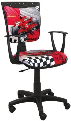 Detská stolička Speed formula červená