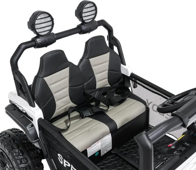 Elektrické autíčko PASSION 4x4 biele