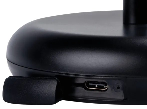 Kanlux 37311 - LED Stmievateľná nabíjacia lampa FLUXY LED/1,7W/1800 mAh IP44 čierna