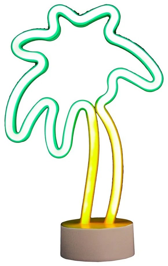 Biela detská lampička Palm – Hilight