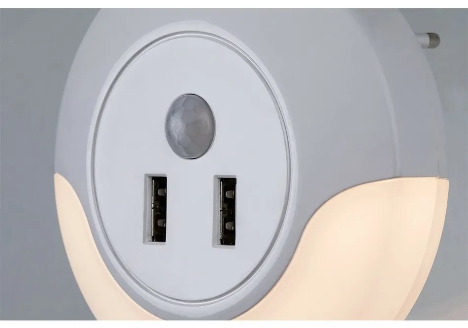 Rabalux 76012 LED svietidlo do zásuvky Dembo, biela
