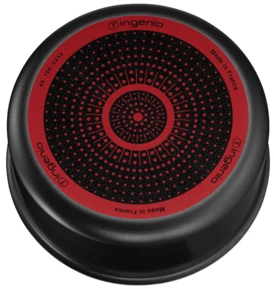 Tefal - Sada riadu 5 ks INGENIO EASY COOK &amp; CLEAN BLACK