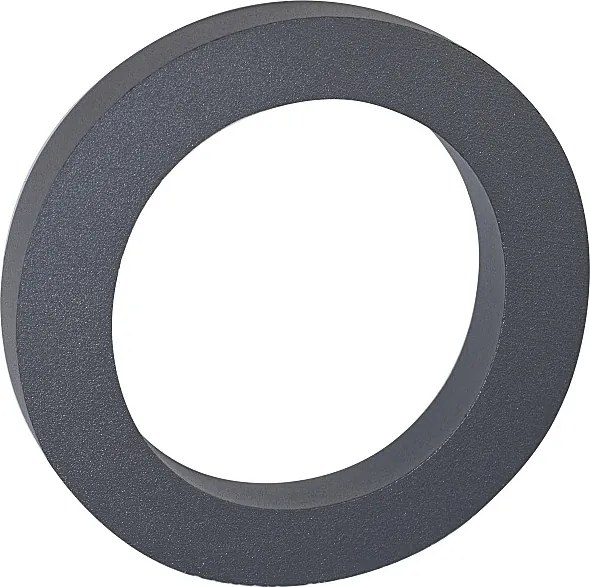 Domové číslo v „3D“ prevedení so štruktúrovaným povrchom RICHTER RN.100LV, 5, RICHTER antracit matná