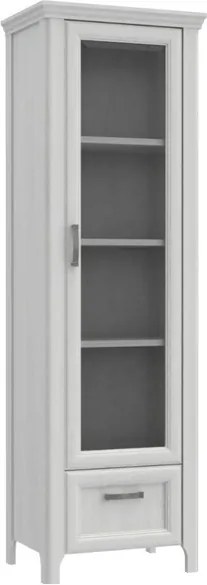 Sconto Vitrína ALEXANDRIA 711 R dub snehobiely
