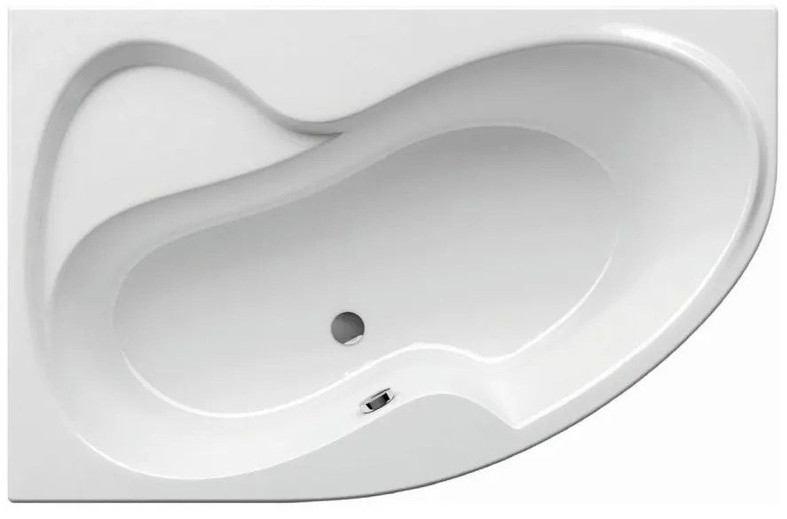 Ravak CM21000000 - Rohová vaňa ROSA 160x105 cm akrylát/biela