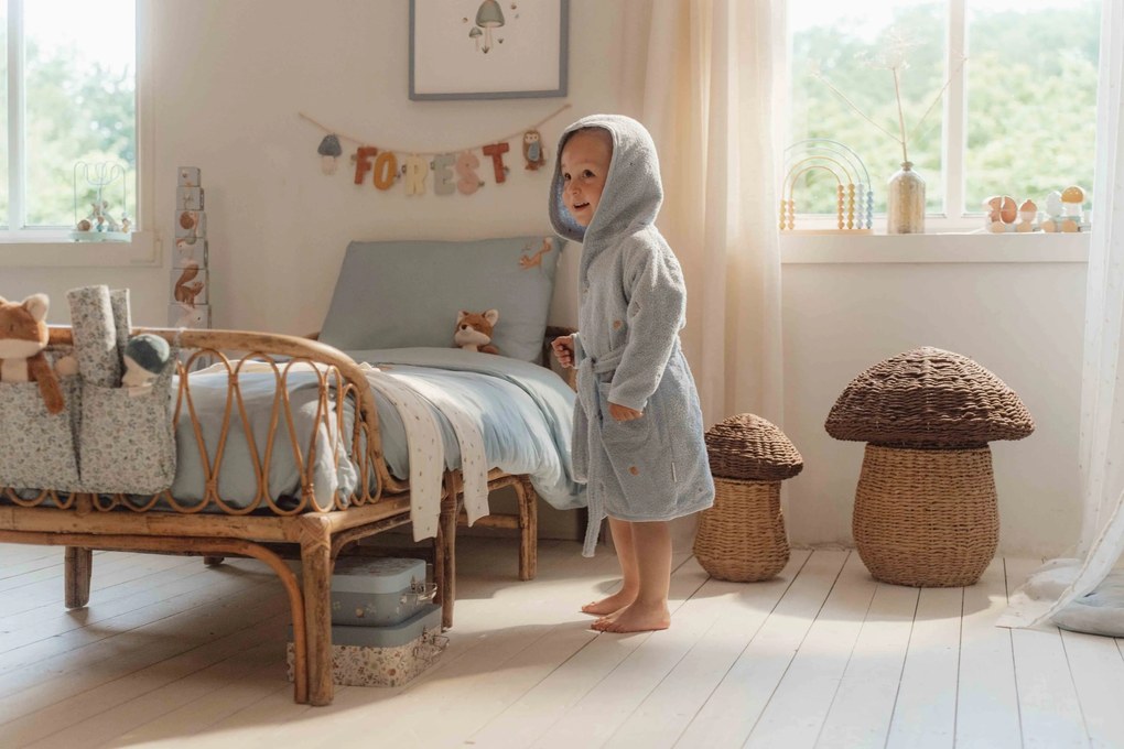 Župan froté Forest Friends Blue veľ. 74/80