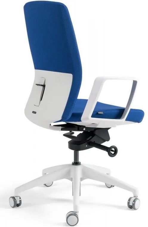 OFFICE PRO bestuhl -  OFFICE PRO bestuhl Kancelárska stolička J2 WHITE BP modrá