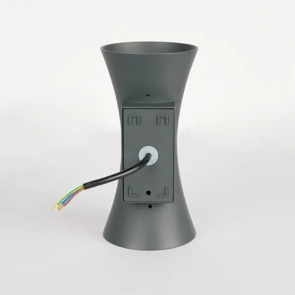 Brilagi - LED vonkajšie nástenné svietidlo BICON LED/10W/230V antracit IP44