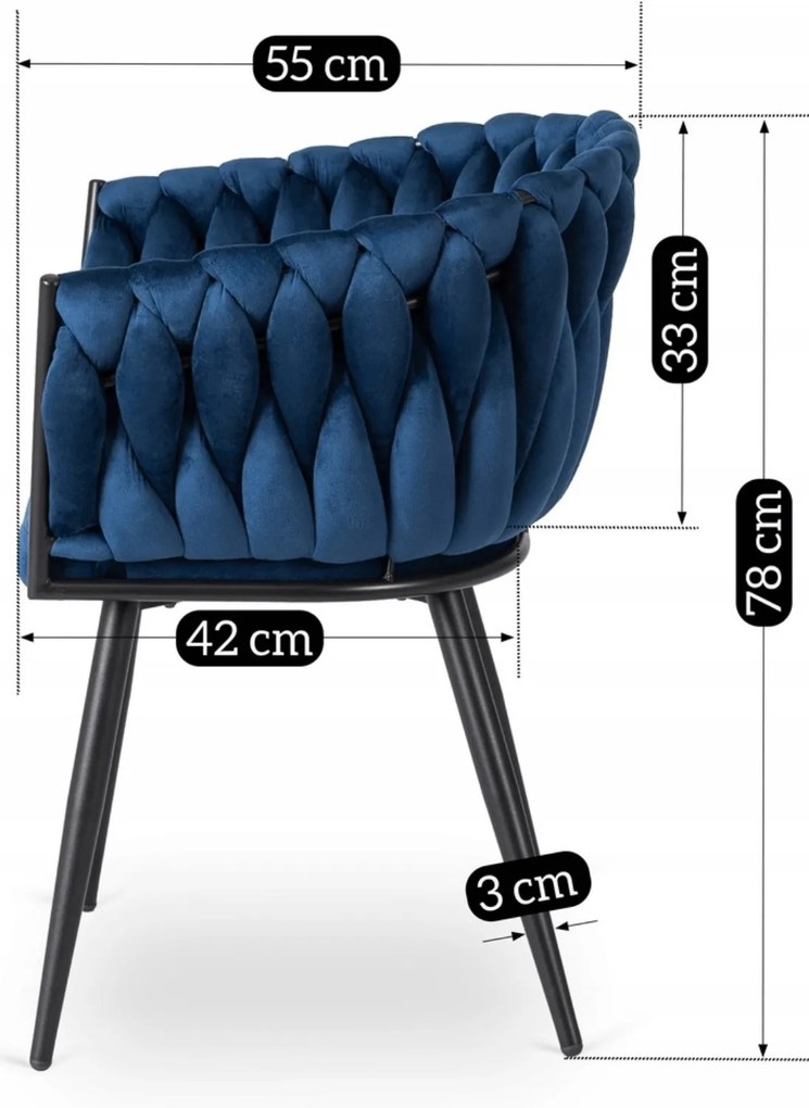 PROXIMA.store - Čalúnená jedálenska stolička ELENA FARBA: béžová