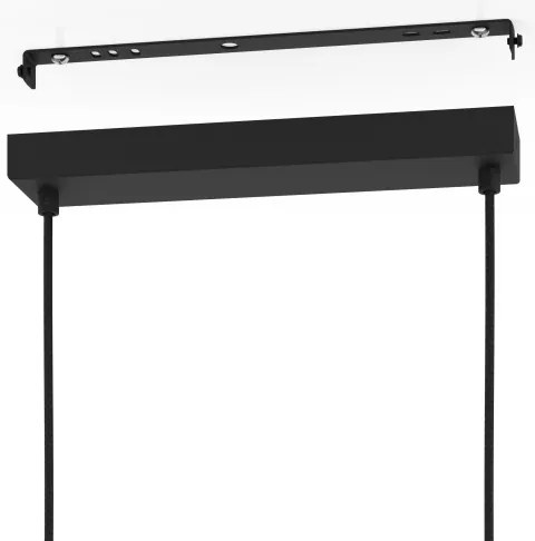 Eglo 39985 - LED Luster na lanku ALTAMIRA 4xGU10/4,6W/230V 3000K zlatá