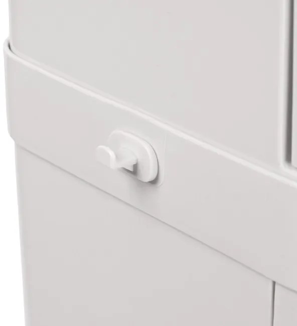 Odpadkový kôš NARDAN 42 l sivý