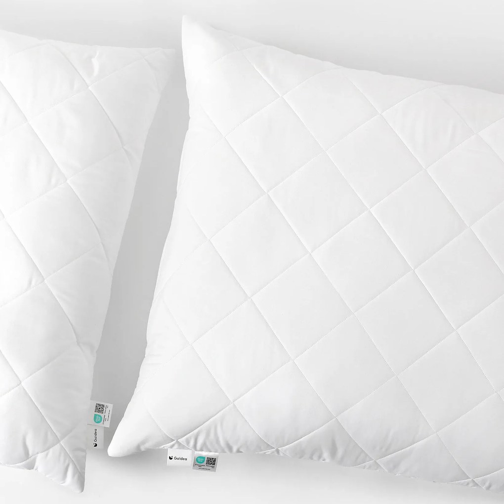 Goldea prešívaný vankúš comfort - 70 x 90 cm 70 x 90 cm
