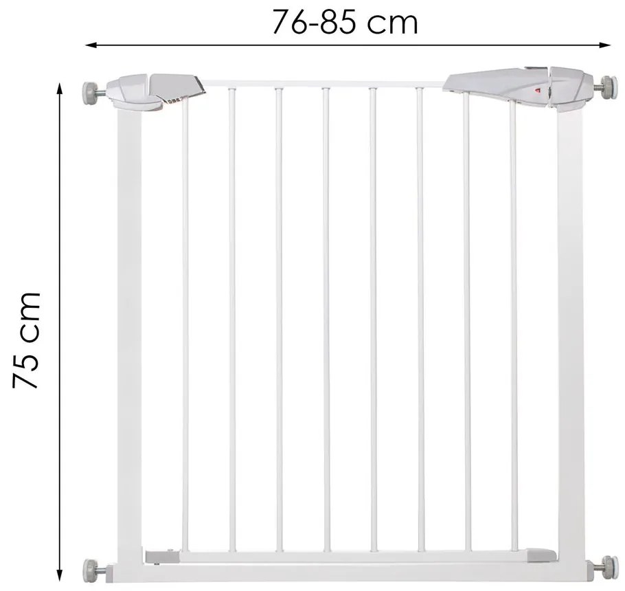Ochranná bariéra pre deti 76 - 85 cm SPRINGOS SG0001
