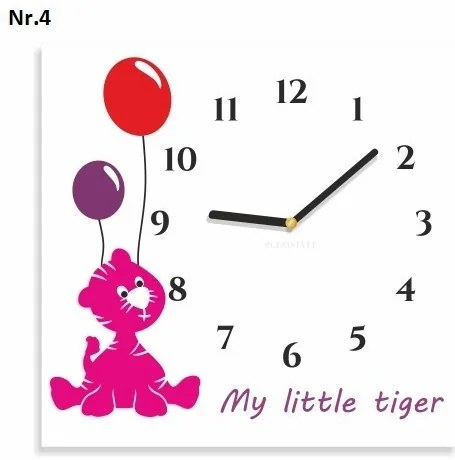 Detské hodiny My Little Tiger Modrá