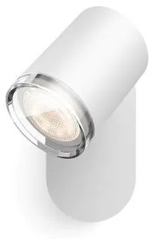 PHILIPS HUE Nástenné kúpeľňové LED bodové osvetlenie HUE ADORE s vypínačom, 1xGU10, 5W, teplá biela-studená biel