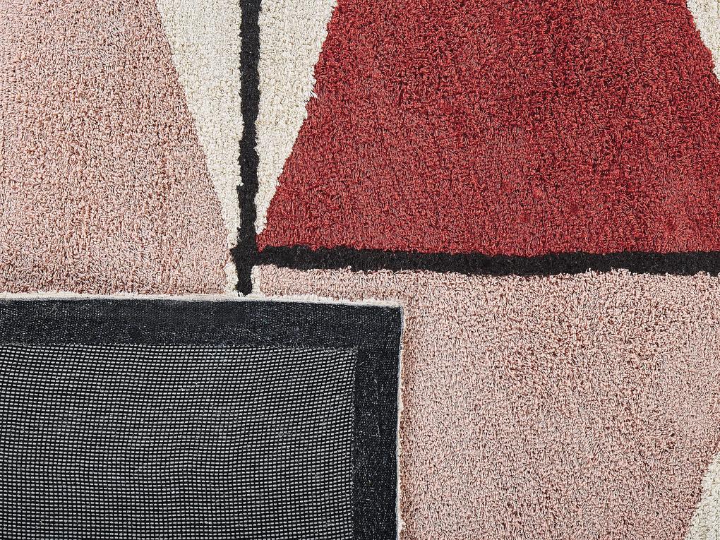 Bavlnený koberec 80 x 150 cm viacfarebný PURNIA Beliani