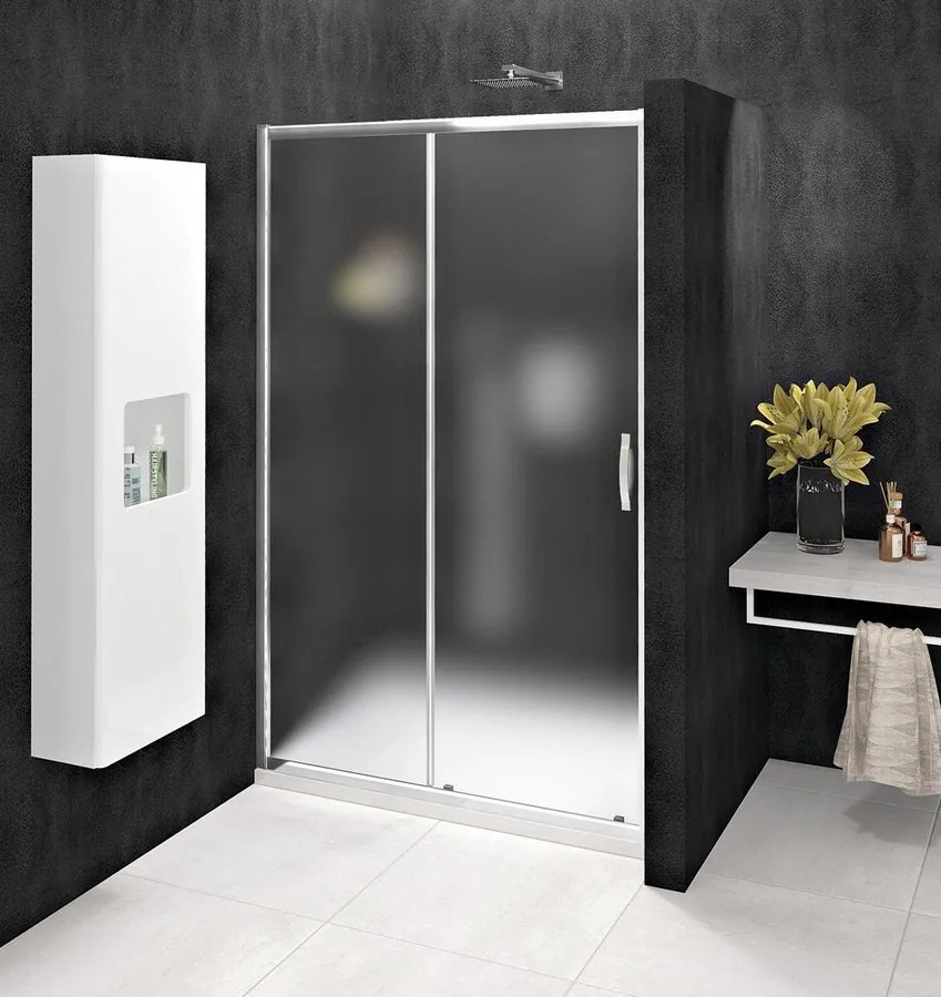 Gelco Gelco, SIGMA SIMPLY sprchové dvere posuvné 1100mm, sklo Brick, GS4211