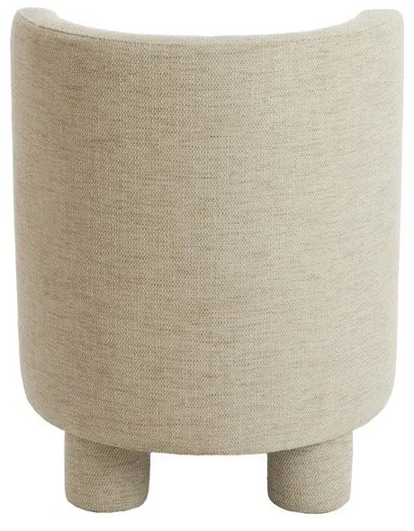 Béžové kreslo Kamova – Light & Living