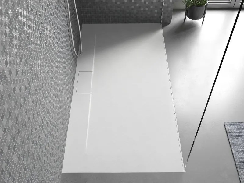 Mexen Egon, SMC obdĺžniková sprchová vanička 200 x 90 cm, biela, 4R109020