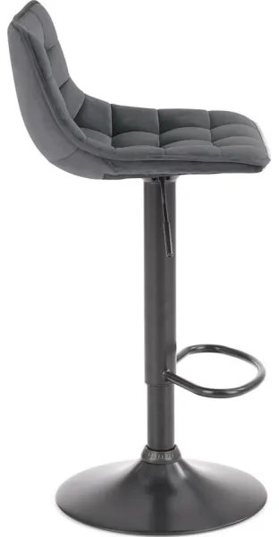 Barová stolička 106x43 cm antracit